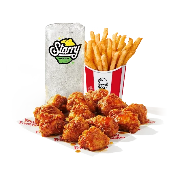 12 pc. Saucy Chicken Nuggets Combo