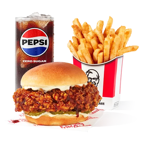 Original Honey BBQ Chicken Sandwich Combo