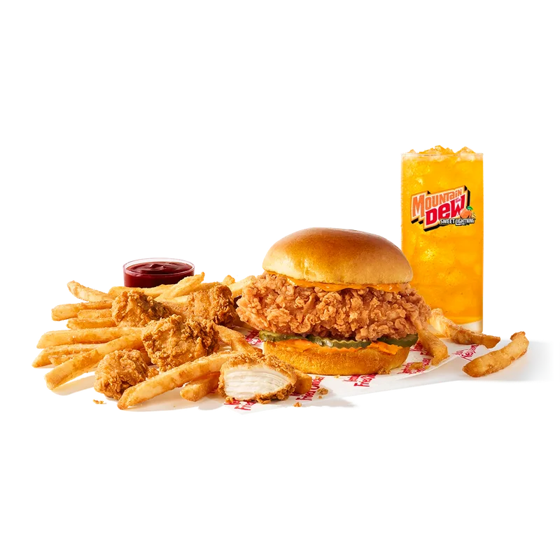 Spicy Chicken Sandwich + Nuggets Big Box Meal