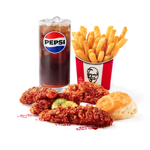 4 pc. Nashville Hot Tenders Combo