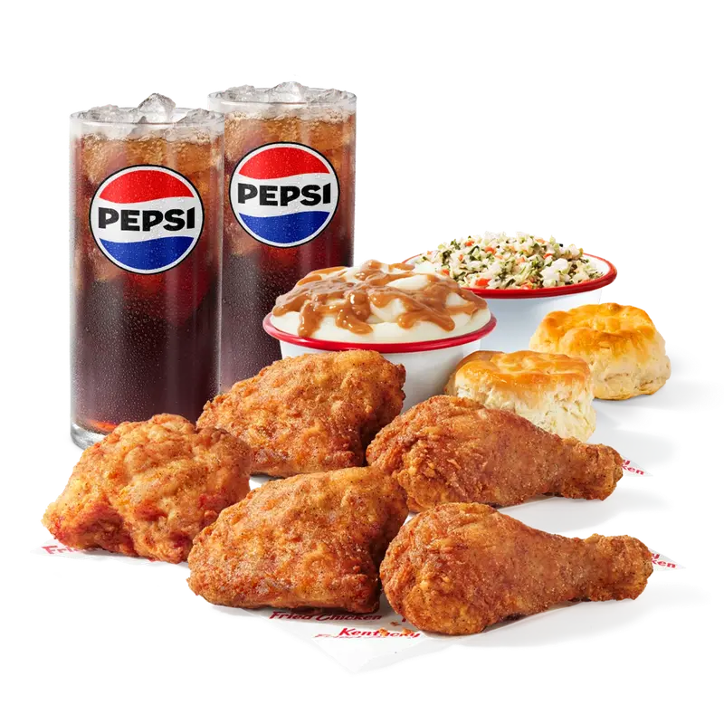 Meal for Two: 5 pc. Chicken Combo