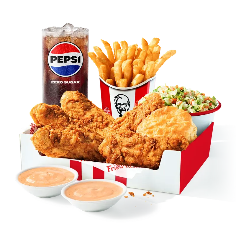 5 pc. Tenders Big Box Meal Original Recipe