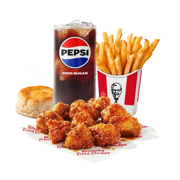 10 pc. Saucy Chicken Nuggets Combo