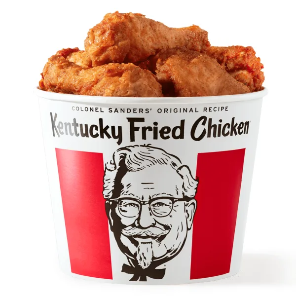 8 pc. Chicken Bucket Dark