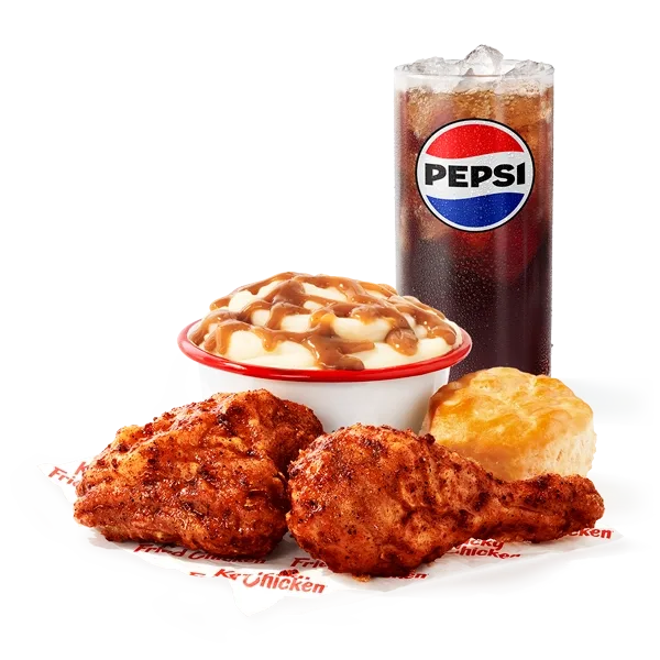 Nashville Hot 2 pc. Chicken Combo