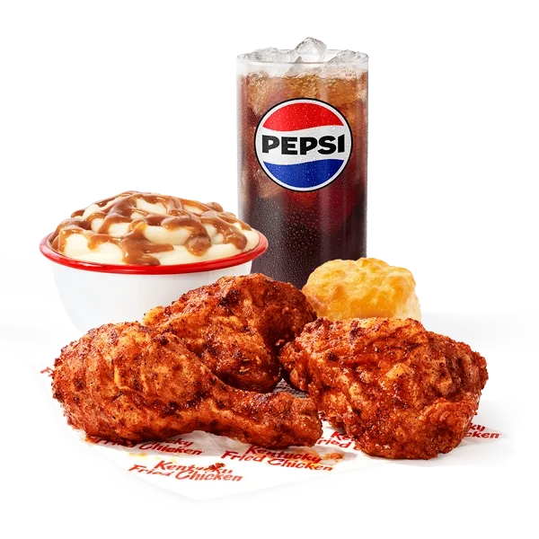 Nashville Hot 3 pc. Chicken Combo