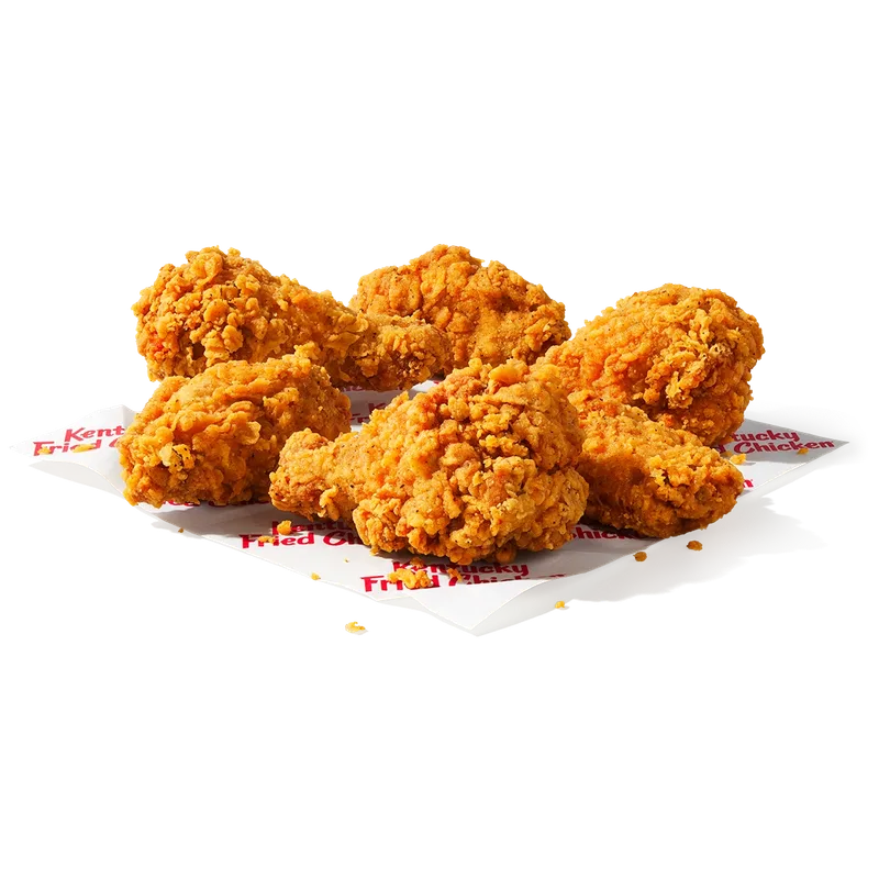 6 pc. Hot & Spicy Wings